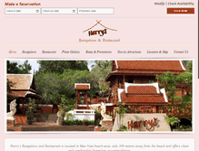 Tablet Screenshot of harrys-samui.com